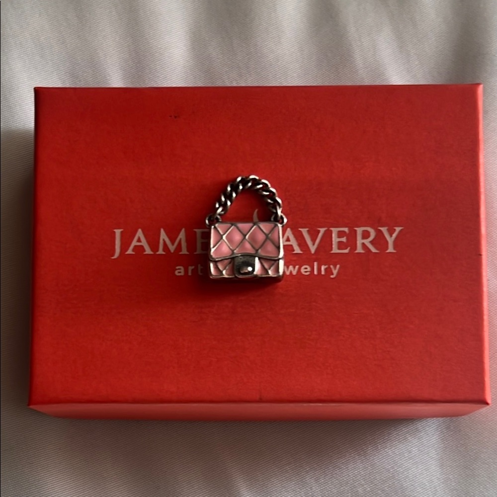 James Avery Enamel Fashion Bag Charm